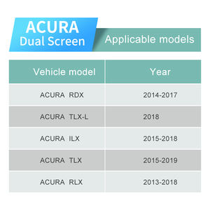 STWEI CarPlay sans fil pour MDX TLX ILX RLX 2014-2018, prise en charge d'Android Auto, caméra de recul, lien miroir, lecteur radio - Product Image 6