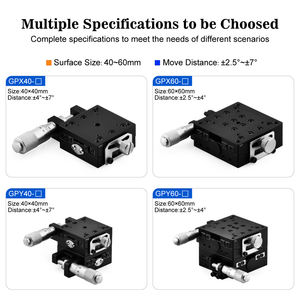 Diacion GPX40-40 Tx-As Kruis Roller Gids <span class=keywords><strong>Micrometer</strong></span> Optische Instrumenten Hoek Aanpassing Camera Uitlijnen Handmatige Goniometer Trap - Product Image 3