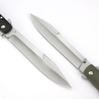 Cuchillo Plegable, Hoja de Acero S35VN, Mango de Nailon Estilo Esqueleto, Estilo Italiano, 4 Estilos, OEM