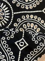 Conception fleurs motif floral personnalisé évider dentelle oeillet coton tissu de broderie pour robe