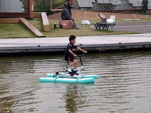 水自転車1人用OEM水上バイク水上バイク水上バイク水上バイク大人用インフレータブル - Product Image 5