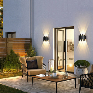 Nouveau <span class=keywords><strong>Design</strong></span> moderne applique murale extérieure étanche appliques coquille en aluminium lampe murale pour salon chambre hôtel éclairage - Product Image 2