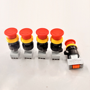 Interruptor de Parada de Emergencia a Prueba de Explosiones ATEX, Botón de Cabeza de Hongo Roja, <span class=keywords><strong>Luz</strong></span> Indicadora, <span class=keywords><strong>Luz</strong></span> de Señalización, Interruptor Selector Giratorio - Product Image 3
