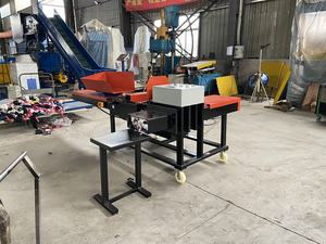 Idraulico straccio <span class=keywords><strong>tergicristalli</strong></span> insaccamento <span class=keywords><strong>macchina</strong></span> balle stracci premere macchine baler con scala - Product Image 4