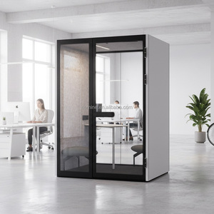 2026 Comine Modern Luxury Residential Prefabricated Modular Office Pods <b>With</b> Aluminum Frame and Privacy Features M High Sound In - Product Image 5