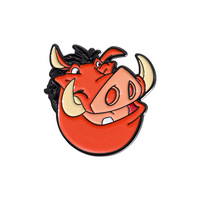 Insigne de Lion de danse de dessin animé drôle USA Hakuna Matata pin