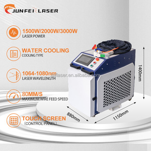 Máquina de Soldadura Láser de Fibra de Alta Potencia JUNFEI OEM de 1064nm, Nueva, con Enfriamiento por Agua, Fácil Operación, 3000W, Espesor de Soldadura de 0.5-8mm - Product Image 3