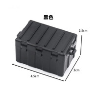 Boîte à armes à construire soi-même, boîte de rangement pour équipement militaire, accessoires pour figurines, briques d'assemblage pour enfants