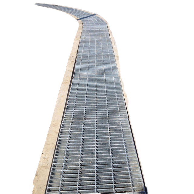 Hot Dip Galvanized Steel Grating for Drainage & Rain Water for Warehouse Trench Drain Grate Cover