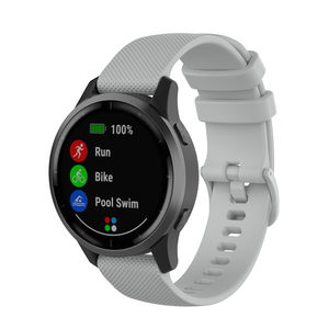 Gar min 18/20/22mm Bracelet <span class=keywords><strong>Garmin</strong></span> Approach S40/Venu2S Bracelet en silicone adhésif pour bracelet de montre <span class=keywords><strong>Garmin</strong></span> - Product Image 4