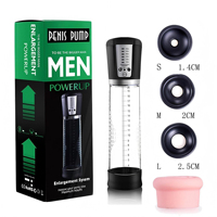Pompe à pénis électrique Ruihui, extenseur de pénis, jouet sexuel pour adultes en plastique, exercice physique, masturbateur médical pour hommes