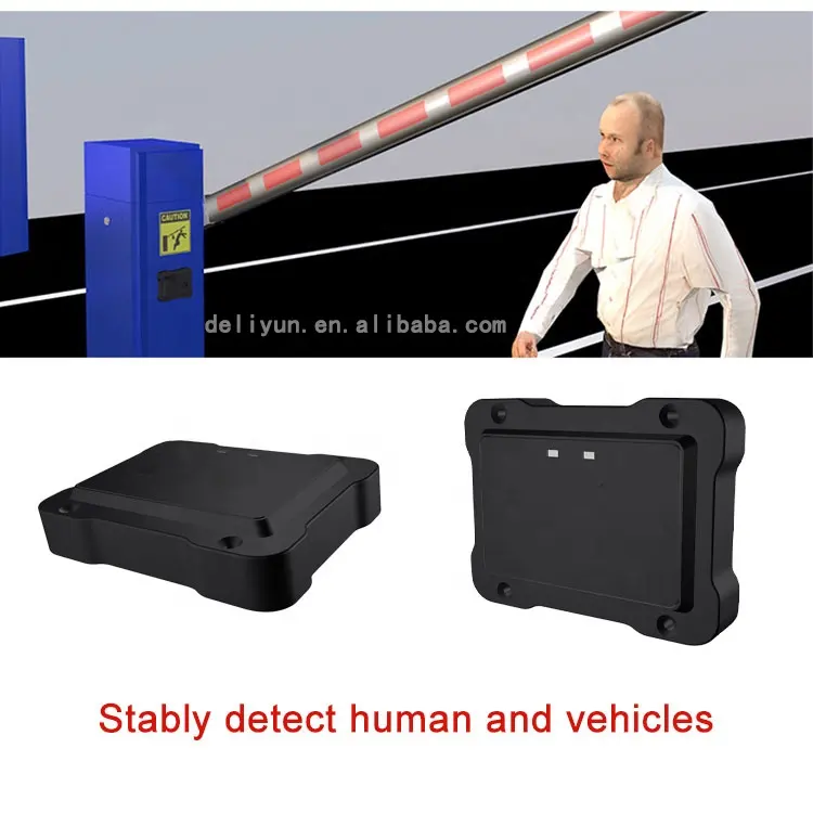 Principio cancello della barriera di sicurezza radar veicolo rivelatore del sensore di auto per dritto barriera
