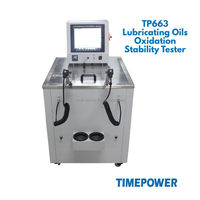 Timepower Tp663 Testeur de stabilité à l'oxydation des huiles lubrifiantes haute précision ASTM D2272, 2 équipements de test d'oxygène rotatifs
