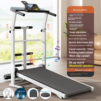 Tapis roulant mécanique pliable professionnel pour intérieur, affichage numérique, équipement de fitness pour usage domestique, construction en acier, programme d'exercices