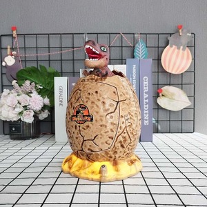 Aidisheng Nhựa Khủng Long Hình Dạng Trứng Vân Tay Mật Khẩu ATM Tiền Tiết Kiệm Hộp Điện Tử Con Heo Đất Ngân Hàng Cho Kid Với Ánh Sáng Ban Đêm - Product Image 3