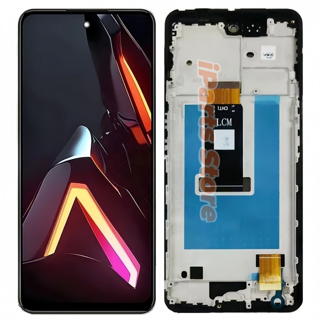 IPARTS Replacement New Display for ZTE nubia Neo 3 5G Z2464N Neo3 4G Z2461 P720F01 LCD Touch Screen with Frame Assembly OEM
