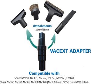 Kit d'adaptateur de tuyau d'<span class=keywords><strong>aspirateur</strong></span> universel, adaptateur d'accessoire d'<span class=keywords><strong>aspirateur</strong></span> compatible avec Bis Sell Ken More E Lectrolux <span class=keywords><strong>Dirt</strong></span> <span class=keywords><strong>Devil</strong></span> - - Product Image 4