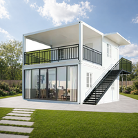 Module standard 20 pieds, chargement efficace, délai de production rapide, administration sur site, maison préfabriquée moderne, maison modulaire pliable
