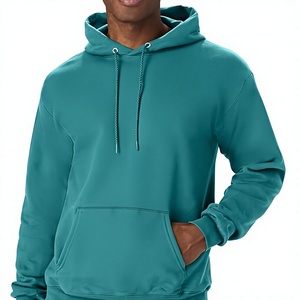 High Quality 100% Cotton Men's Winter Pullover <b>Hoody</b> with Custom Chenille Embroidery <b>Waterproof</b> & Windproof Fleece Hoodies - Product Image 1