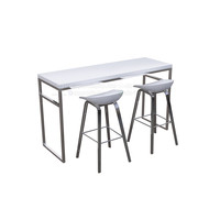 Table blanche personnalisée pour lunettes de soleil, présentoir de luxe à plusieurs niveaux avec cadre métallique, pour magasin optique