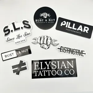 Wholesale Waterproof UV Resist Logo Stickers Easy Peel Kawaii Custom Die Cut Vinyl Stickers For Decoration