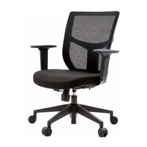 Modern secretarial mesh office cChair computer chair with wheel - Product Image 2
