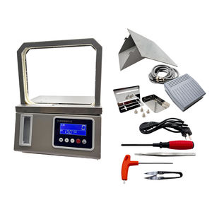 Máquina <span class=keywords><strong>Flejadora</strong></span> Eléctrica <span class=keywords><strong>Automática</strong></span>, Herramienta Compacta para Empaquetar Vegetales, Operación Simple, Múltiples Especificaciones de Cinta <span class=keywords><strong>Flejadora</strong></span> - Product Image 6