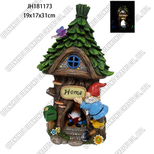 Luz Solar Árbol Mini Gnomo Resina Miniatura Jardín <span class=keywords><strong>Casa</strong></span> <span class=keywords><strong>de</strong></span> <span class=keywords><strong>Hadas</strong></span> - Product Image 6