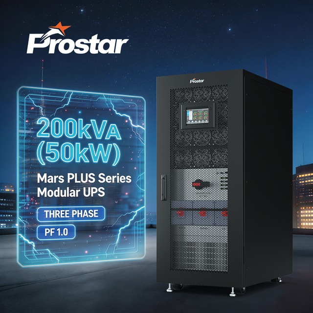 Mars Series Modular Industrial UPS 200KW Three Phase UPS Power Supply with Separate Charge Module UPS Backup Power