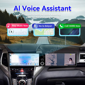 Autoradio MOOKAKA double écran 12,3 pouces pour Ssang Yong <span class=keywords><strong>Tivoli</strong></span> Noir mat 2015-2019 CarPlay sans fil Écran tactile Lecteur vidéo 4G Android - Product Image 3