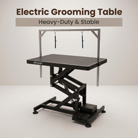 Tables de toilettage pour chiens AP-804E avec élévateur électrique, table de coupe pour animaux, table de toilettage pour chiens