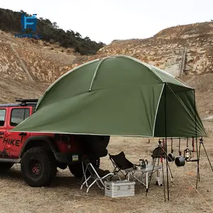 HOMFUL Custom Outdoor Leisure Car Rear Tent Sunshade Shelter Awning Suv Auto Traveling Tent with Sides