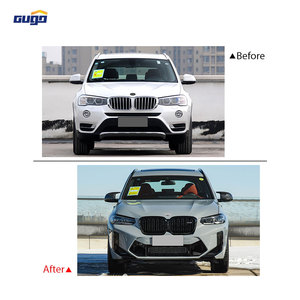 Kit Carrozzeria Stile GUGO X3M, Assemblaggio Paraurti, Retrofit Innovativo Senza Soluzione di Continuità, Aggiornamento Facelift per <span class=keywords><strong>BMW</strong></span> X3 F25 2011-2017 a 2023-2026 - Product Image 2