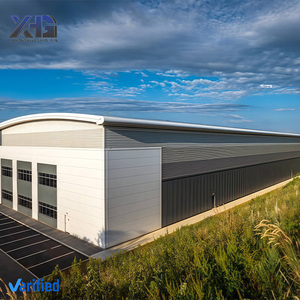 Structure en acier léger de qualité supérieure pour entrepôt, bâtiment industriel, hangar de stockage, utilisation dans les parcs logistiques - Product Image 1