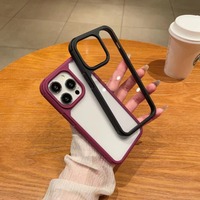 Coque de téléphone transparente en acrylique anti-chute à la vente chaude Tpu+pc Sublimation Housse de téléphone portable pour Samsung A12 A13 A14