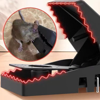 Piège à souris en plastique haute sensibilité, auto-verrouillant, attrape-souris domestique, tueur de rats, pièges à rongeurs faciles à utiliser