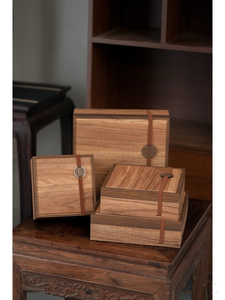 Tùy chỉnh thiết kế của sang trọng bằng gỗ trà rượu hộp quà tặng hình chữ nhật trên và dưới Bìa thích hợp cho bao bì Quà Tặng khác nhau - Product Image 4