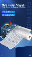 Machine à bulles d'air de gonflage d'airbag, pour gonfler les bulles d'air utilisées pour l'emballage et l'étanchéité, assurance qualité