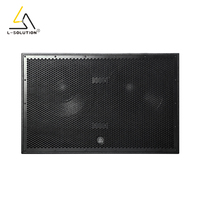 Système de sonorisation actif Lsolution Professionnel Double Subwoofer de Scène 18 Pouces Grande Puissance 8006 Subwoofer Amplifié DJ