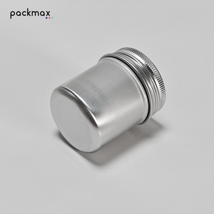 Bouteille ronde en aluminium de 50 ml (40*50 mm) en stock pour pilules et capsules - Contenant vide pour médicaments, pilulier, boîte de conserve pour soins de santé, vente en gros - Product Image 2