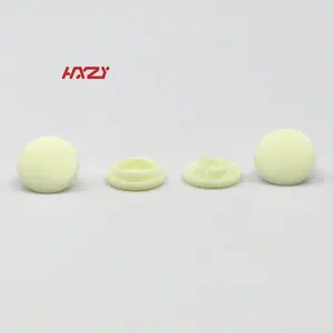 Hot Sale Black White Wholesale Custom 10mm 11mm 1110 Plastic Snap Fastener T3 T90 Plastic Snap Button