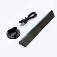 Barre lumineuse réactive au son Lumière RVB Ramassage Rythme Danse Apporter du son Lumières réactives Technologie RGB-IC Rechargeable