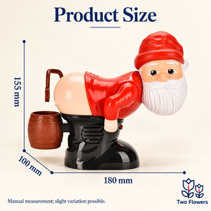 Due Fiori Artigianali di Natale a Tema <span class=keywords><strong>Grinch</strong></span> per Macchina Automatica Spara Bolle con Musica e Luci, Giocattolo per Feste e Regali, Vendita all'Ingrosso - Product Image 3