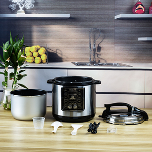 Cuisinière lente multifonctionnelle intelligente pour appareils électroménagers, grande capacité en acier inoxydable, 10L <span class=keywords><strong>8L</strong></span> 6L, autocuiseur électrique - Product Image 4