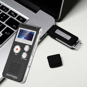 Personalizado digital <span class=keywords><strong>Mini</strong></span> grabador de voz grabadora de audio con flash drive 8gb usb flash usb negro - Product Image 3