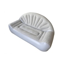 Canapé gonflable double d'extérieur, chaise longue de plage, lit pliant pour balcon et maison – Meilleure vente