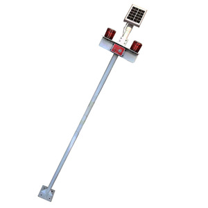 Luz de Advertencia Solar DL-S6610 con Voz y LED Rojo, Recargable, 50000 Horas de Duración - Product Image 3
