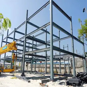 Factory Wholesale Prefabricated Steel Structure Hotel Building Steel Structure Building For A Trampoline Park