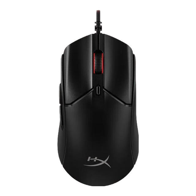 For Hyper X Pulsefire Haste 2 Wired Mouse Black 8000Hz Polling Rate Ergonomic Design Lightweight 26000 DPI for PC Desktop Laptop