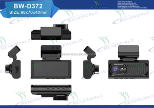 Caméra de tableau de bord 4G DVR ADAS BSD LCA avec moniteur de stationnement 24H, enregistreur de <span class=keywords><strong>voiture</strong></span> OEM ODM 3,69 pouces, avant 4K, arrière 1080P - Product Image 6